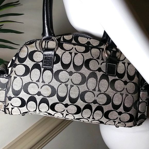 Coach Signature logo Canvas bag MIK-6047 - Picture 4 of 9